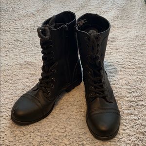 Black Combat Boots